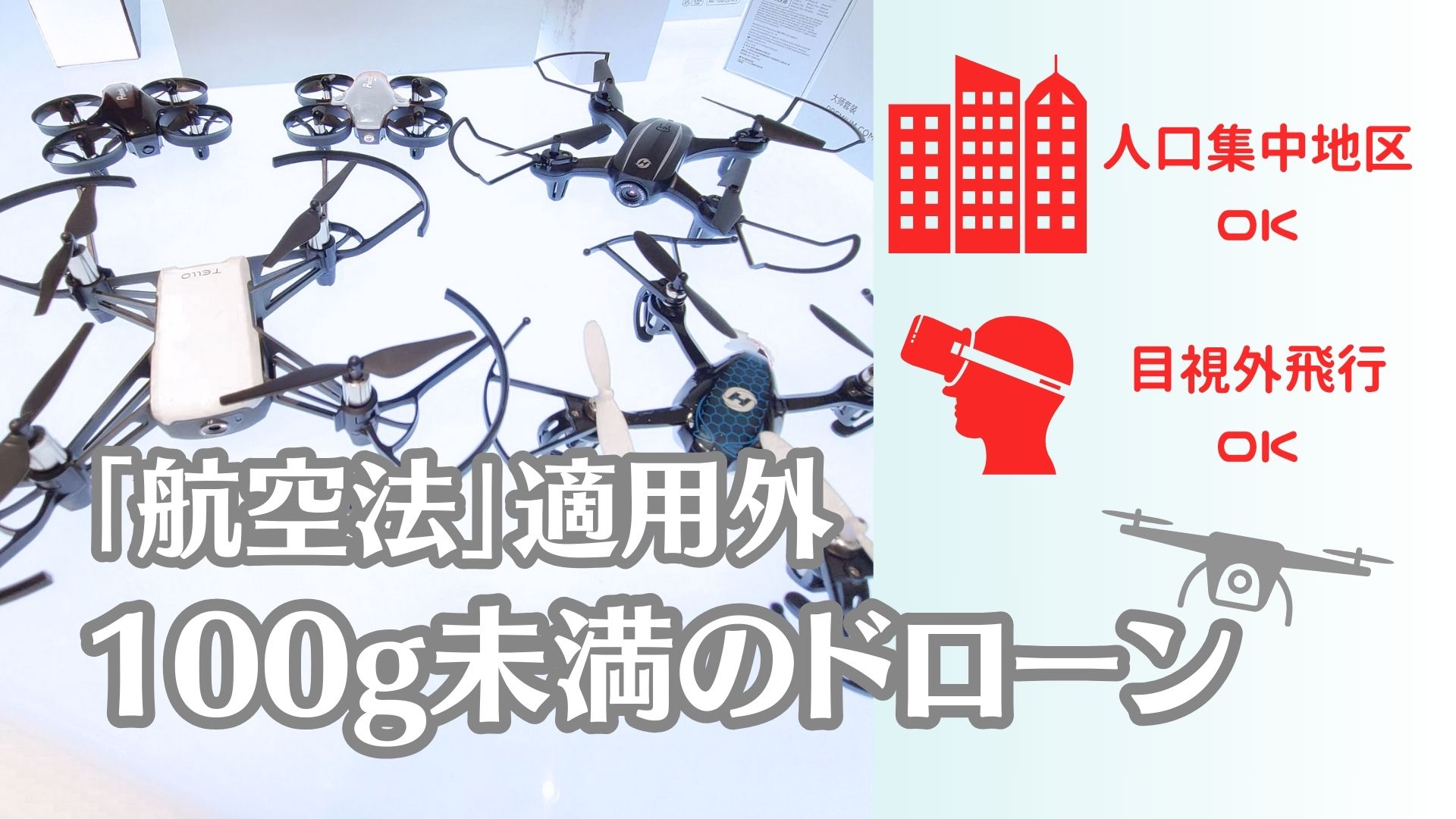 FPVドローン(100g以下)+道具 一式 - 航空機